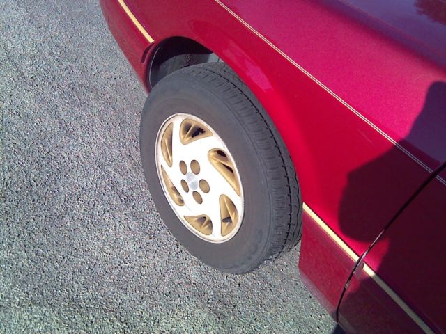 1993 Red Dodge Spirit Sedan