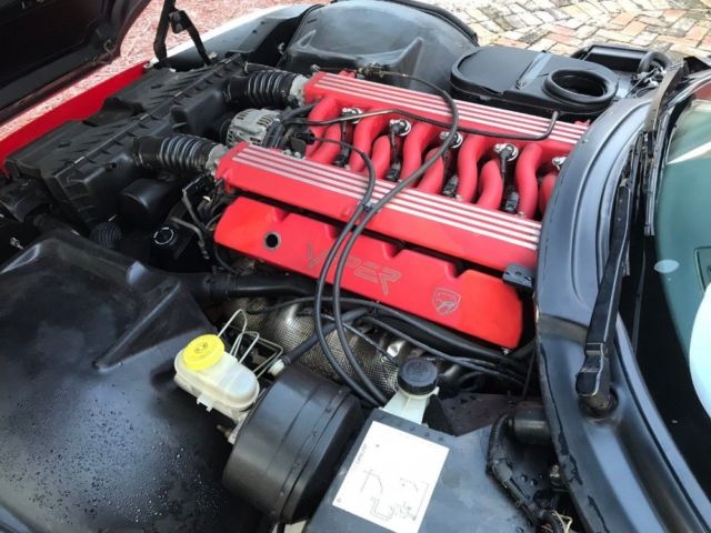 1993 Red Dodge Viper Roadster