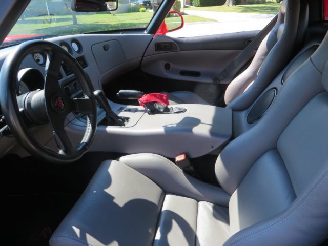 1993 Red Dodge Viper Convertible