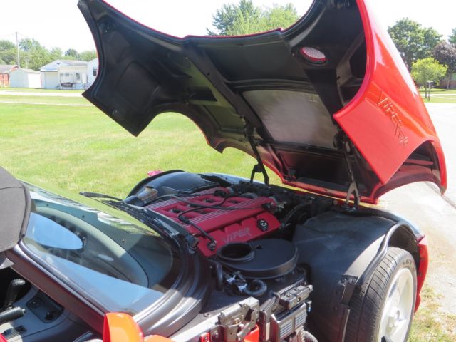 1993 Red Dodge Viper Convertible