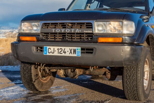 1993 Gray Toyota Land Cruiser SUV