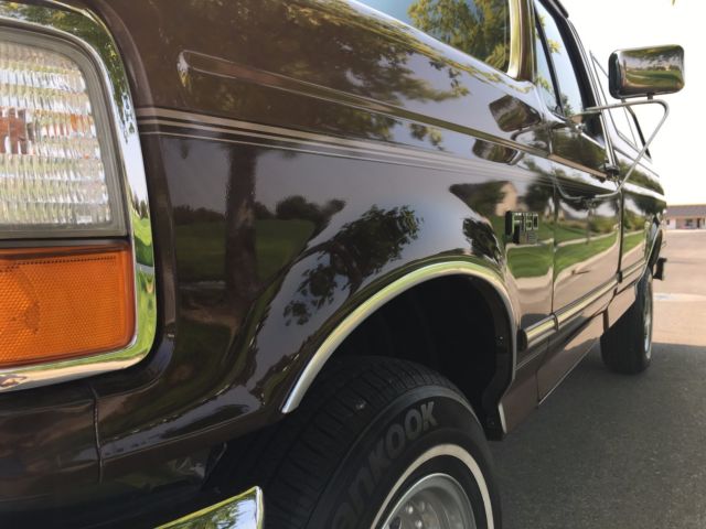 1993 Brown Ford F-150 Standard Cab Pickup
