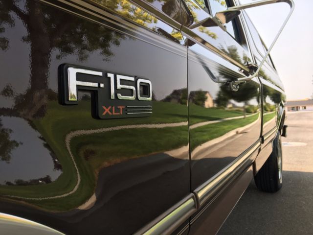 1993 Brown Ford F-150 Standard Cab Pickup