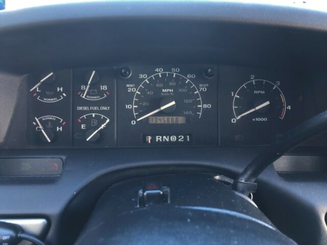 1993 Brown Ford F-350 Crew Cab Pickup