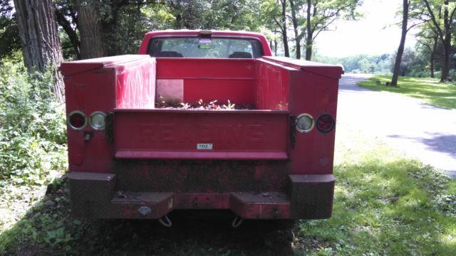 19930000 Red Ford F-350 Extended Crew Cab Pickup