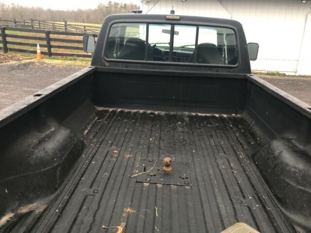 1993 Black Ford F-250 Extended Cab Pickup