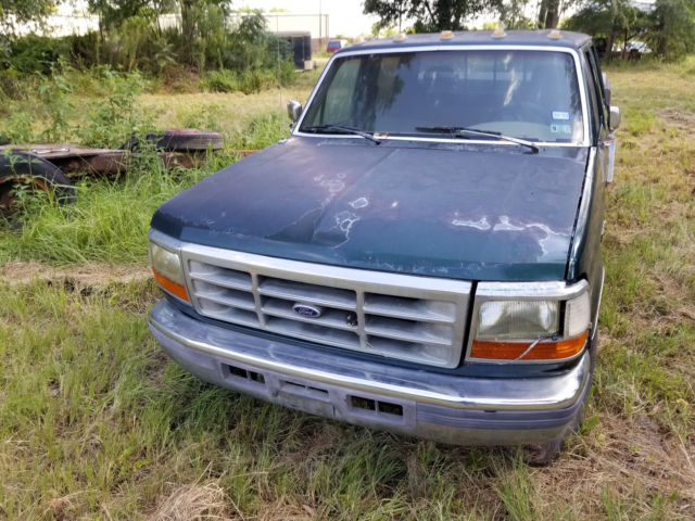 1993 Green Ford F-350 Pickup Truck