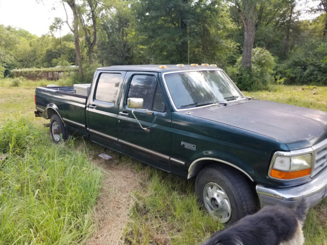 1993 Green Ford F-350 Pickup Truck