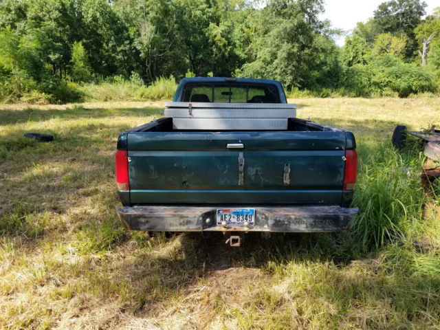 1993 Green Ford F-350 Pickup Truck