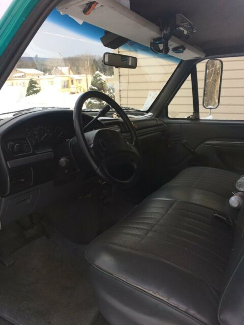 1993 Green Ford F-350 Crew Cab Pickup
