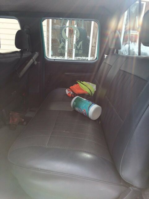 1993 Green Ford F-350 Crew Cab Pickup