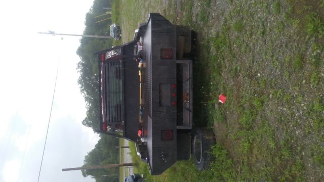 1993 Burgundy Ford F-350 Crew Cab Pickup