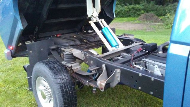 1993 blue Ford F-350 Standard Cab Pickup