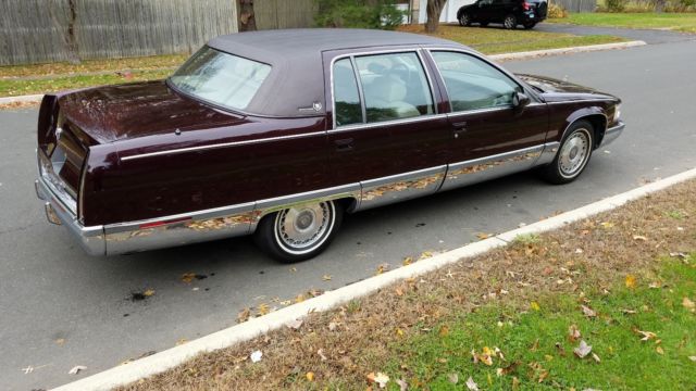 1993 Dark Cherry Cadillac Fleetwood