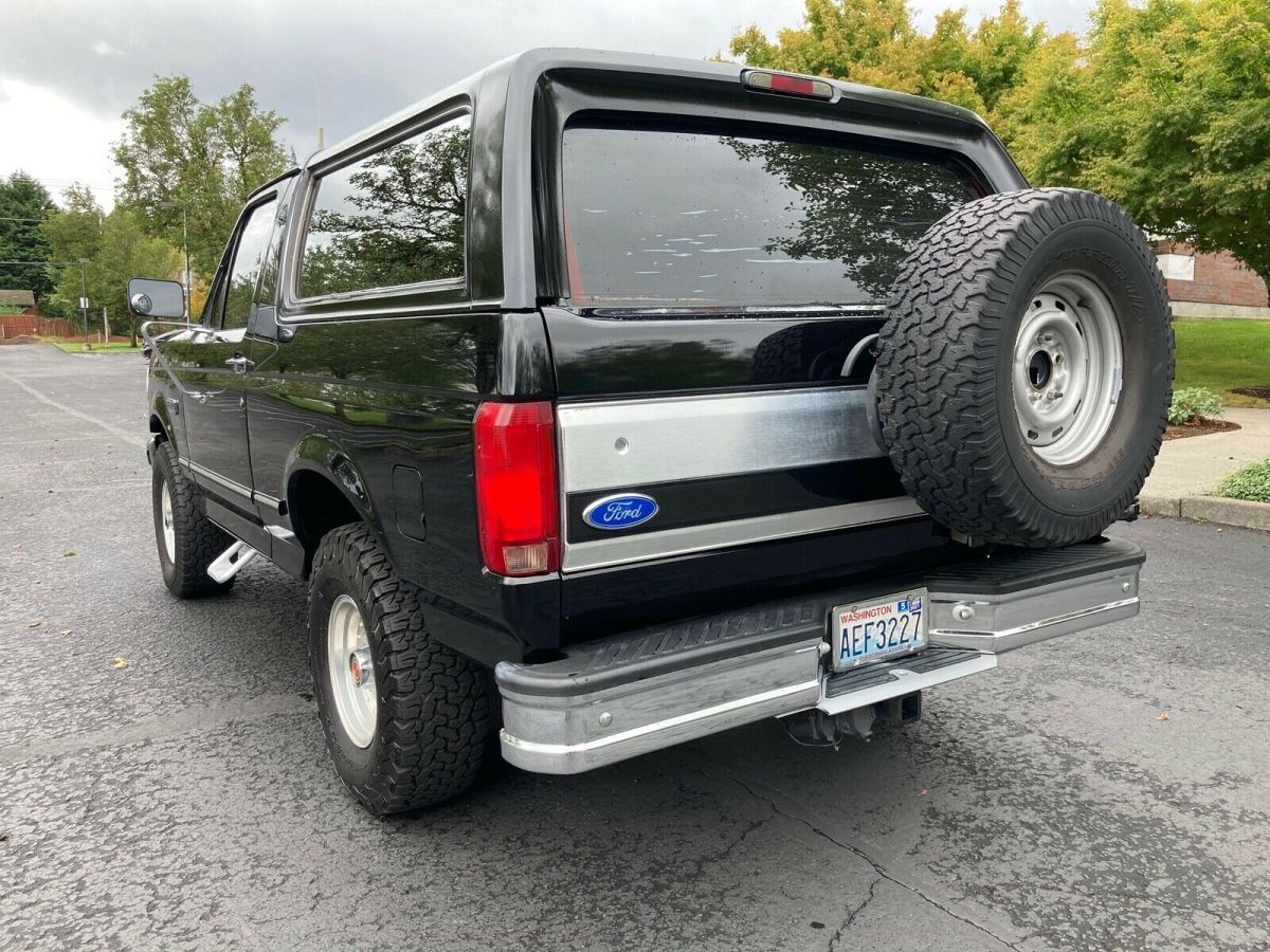 1993 Black Ford Bronco