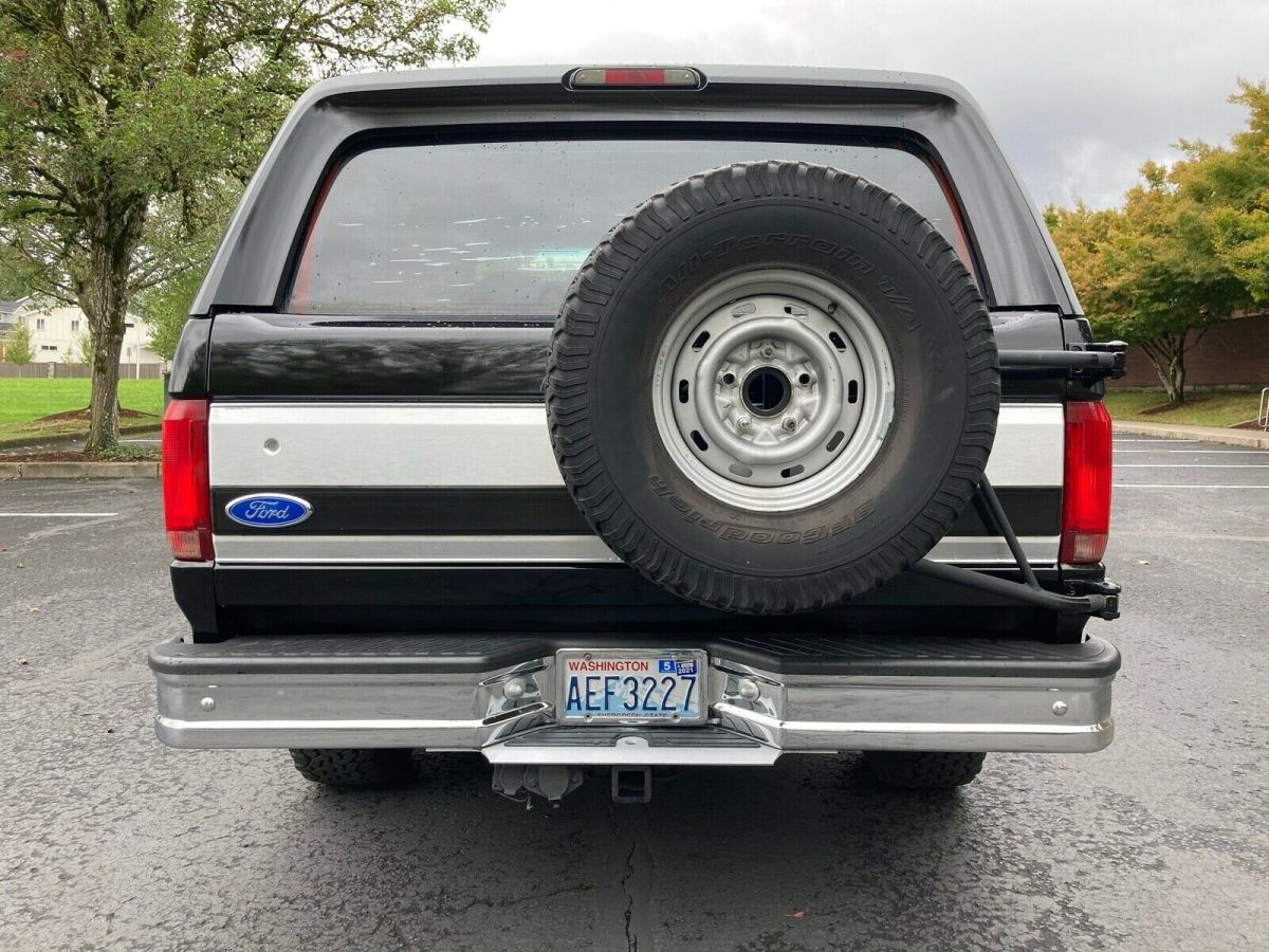 1993 Black Ford Bronco