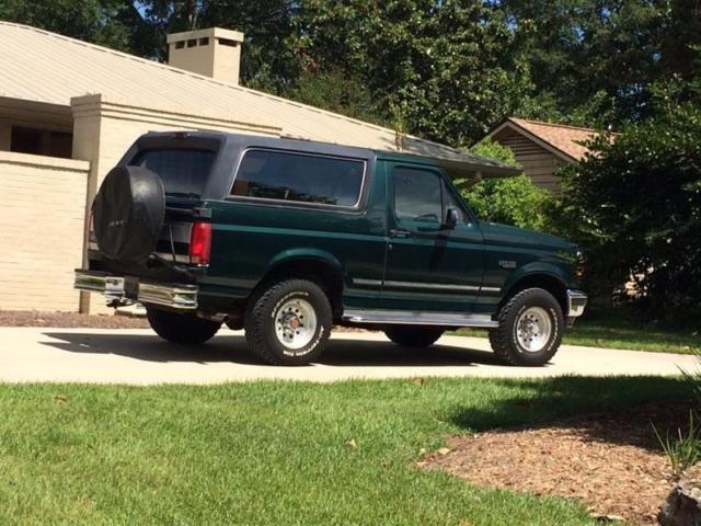 1993 Forest Green Ford Bronco SUV
