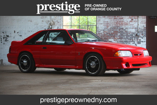 1993 Red Ford Mustang Coupe