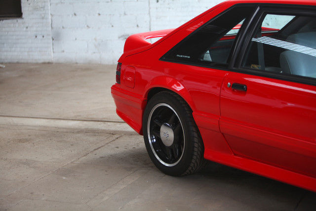 1993 Red Ford Mustang Coupe