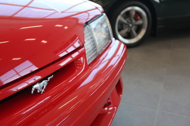 1993 Red Ford Mustang Coupe