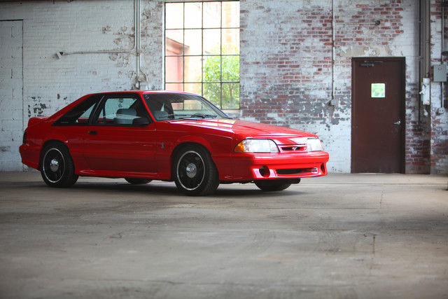 1993 Red Ford Mustang Coupe