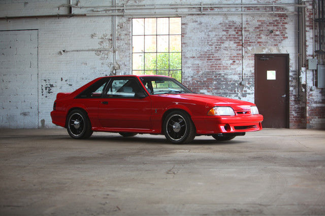 1993 Red Ford Mustang Coupe