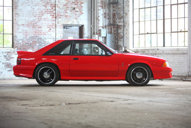 1993 Red Ford Mustang Coupe
