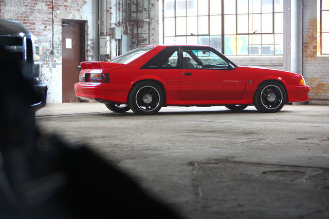 1993 Red Ford Mustang Coupe