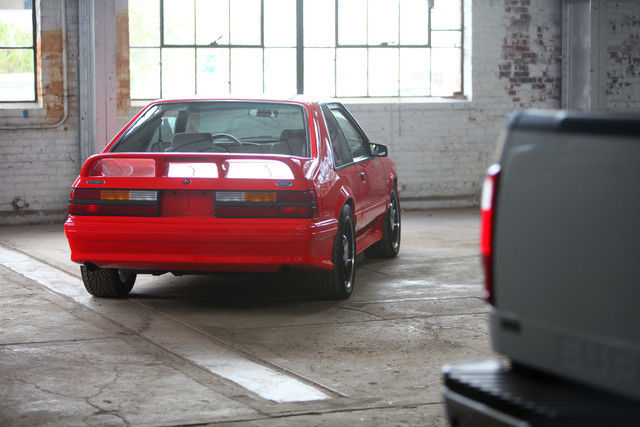 1993 Red Ford Mustang Coupe