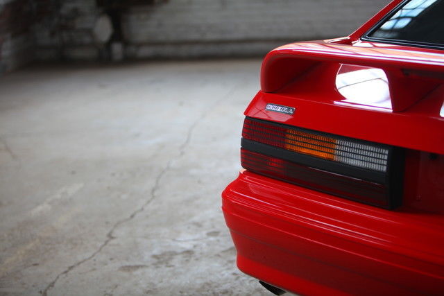 1993 Red Ford Mustang Coupe