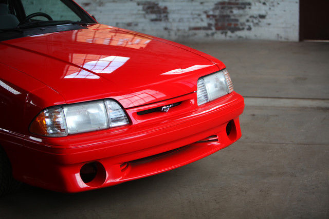 1993 Red Ford Mustang Coupe
