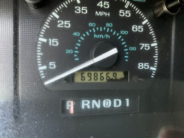 1993 White Ford E-Series Van Van Camper