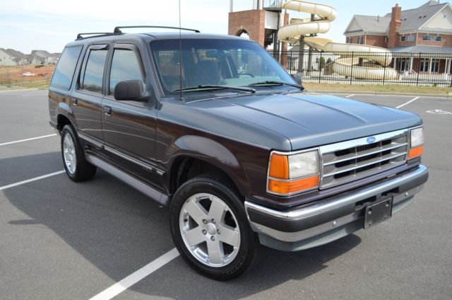 1993 Purple Ford Explorer SUV