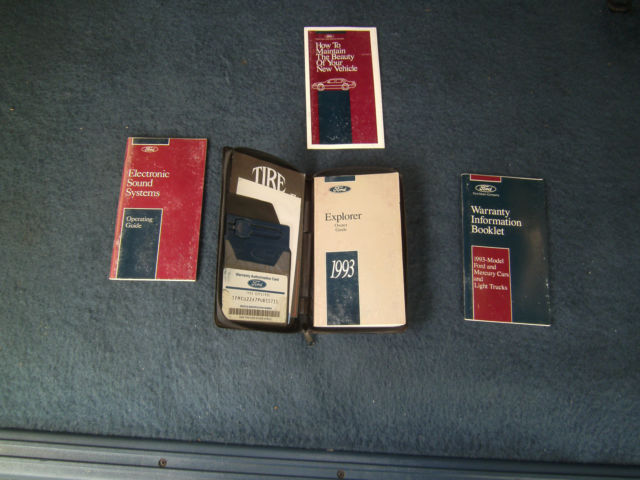 1993 Blue Ford Explorer Sport