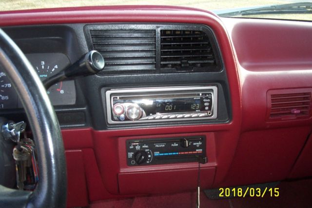 1993 Red Ford Explorer