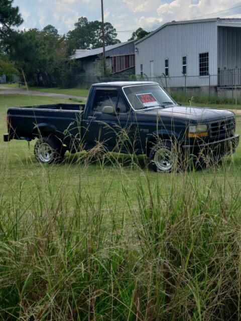 1993 Green Ford F-150 Standard Cab Pickup