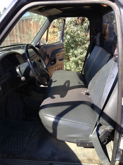 1993 Red Ford F-150 Standard Cab Pickup