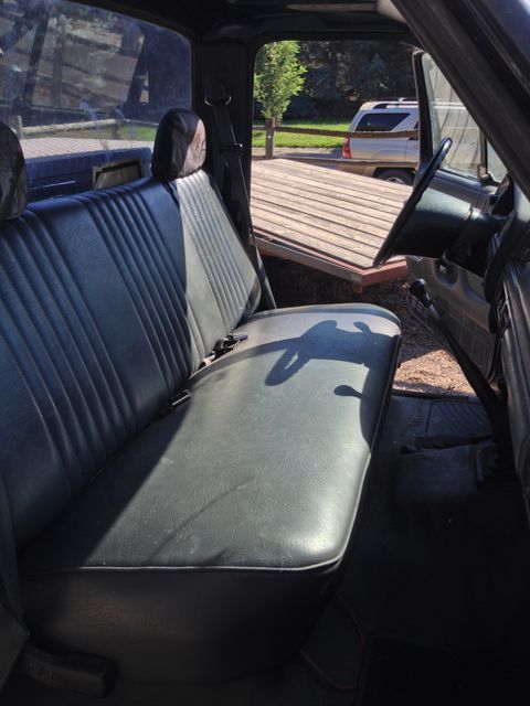 1993 Red Ford F-150 Standard Cab Pickup