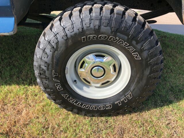 1993 Blue Ford F-150 Standard Cab Pickup