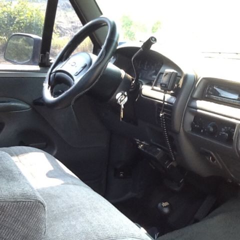 1993 black Ford F-150 Standard Cab Pickup