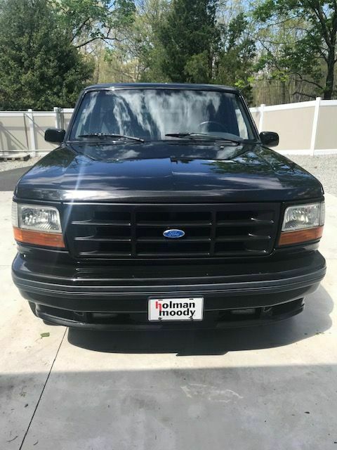 1993 Black Ford F-150 Cab & Chassis