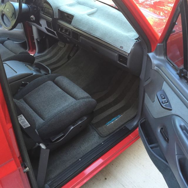 1993 RED Ford F-150 Standard Cab Pickup