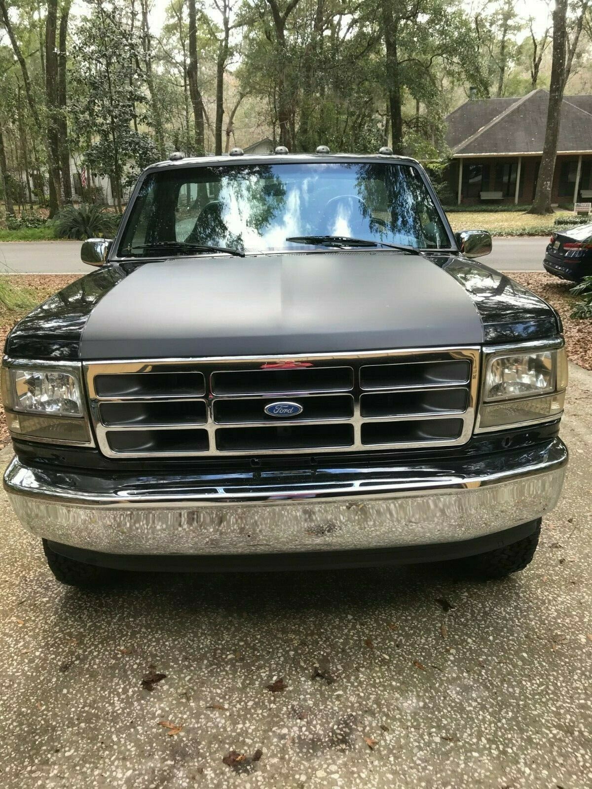 1993 Black Ford F-150 Standard Cab Pickup SWB