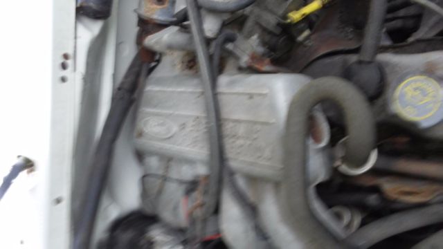 1993 White Ford F-150 Extended Cab Pickup