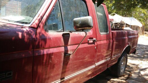 1993 Red Ford F-150