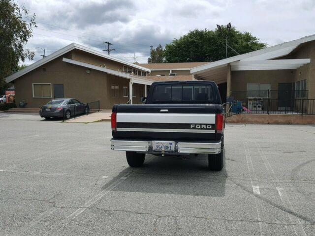 1993 Black Ford F-150 Standard Cab Pickup