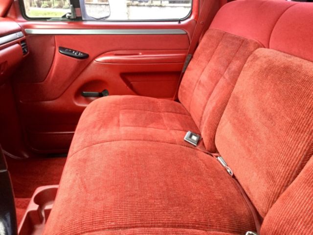 1993 Black red Ford F-250