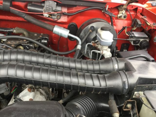 1993 Black red Ford F-250