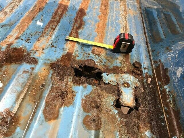 1993 Blue Ford F-250 Crew Cab Pickup