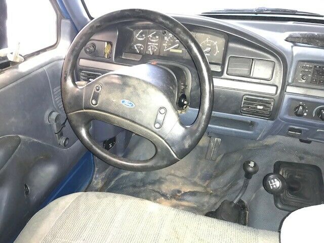 1993 Blue Ford F-250 Crew Cab Pickup